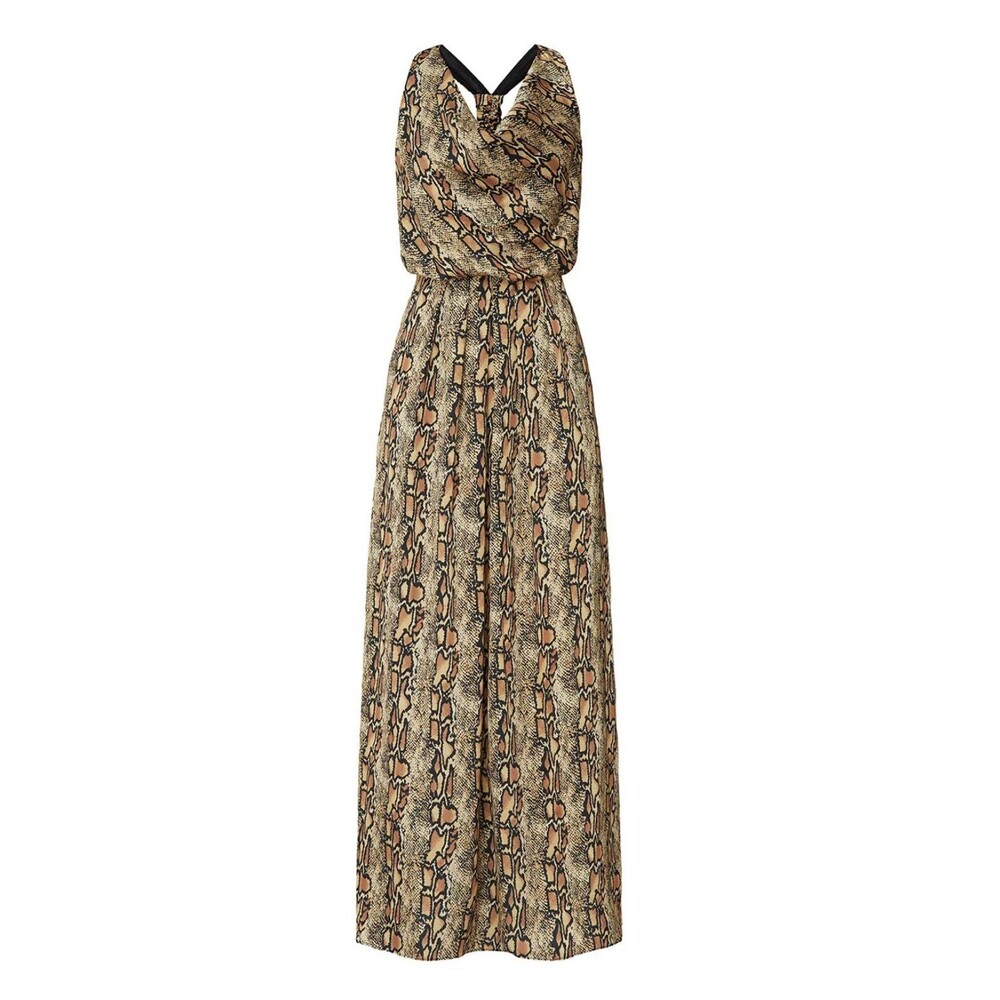 NWT Great Jones Printed Cowl Neck Maxi Sz 2